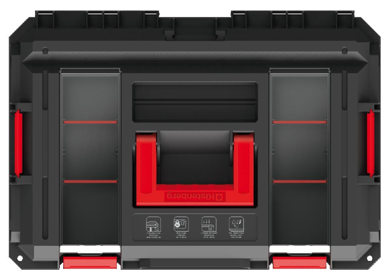 CASSETTA PORTAUTENSILI XBLOCK LOG KXB604030F - mm.546x380x307h. - carico max Kg.50