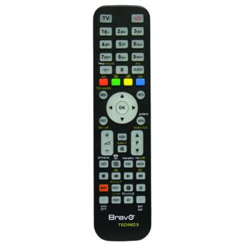 TELECOMANDO PROGRAMMABILE TECHNO 3 PER 3 APPARECCHI
