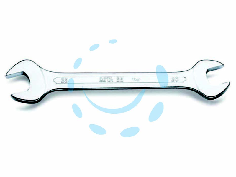 CHIAVI A FORCHETTA CROMATE DOPPIE ART.55 -mm.34x36