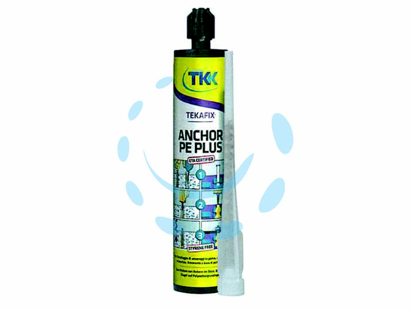 ANCORANTE CHIMICO POLIESTERE TEKAFIX ANCHOR PE PLUS GRIGIO ML.300