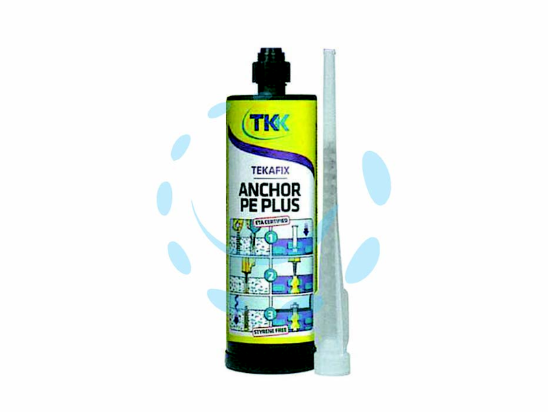 ANCORANTE CHIMICO POLIESTERE TEKAFIX ANCHOR PE PLUS GRIGIO ML.400