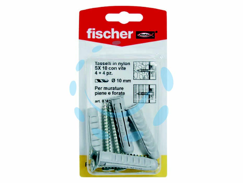 TASSELLI IN NYLON CON VITE "SX-SK" - ø mm.8x40 vite mm.5x50