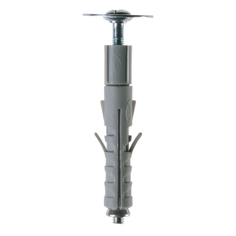 TASSELLO IN NYLON PROLUNGATO CON VITE - SB 12/L4 ø mm.12x57 vite t.s.c.taglio combinato