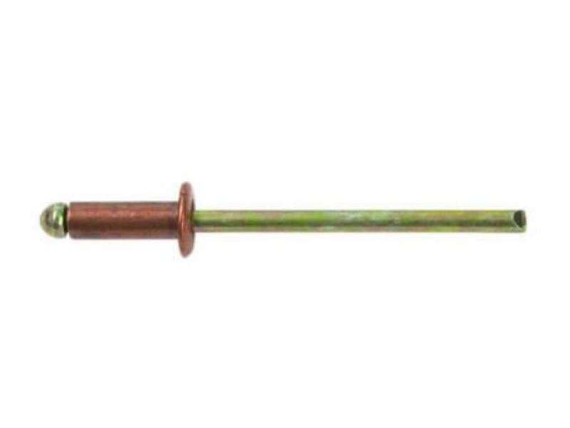 RIVETTI IN RAME- ø mm.4x9