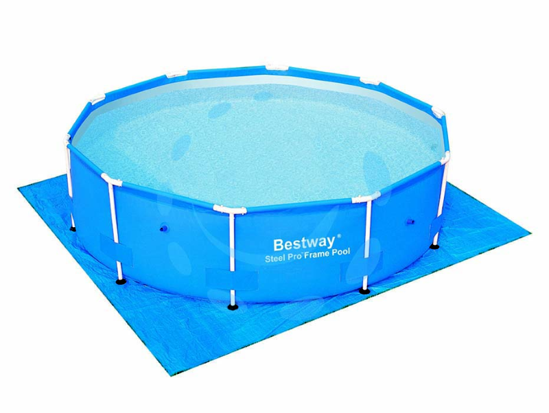 TAPPETO DI SOTTOFONDO QUADRO PER PISCINE - Kg. 0,680 cm.274x274 (art.58000)