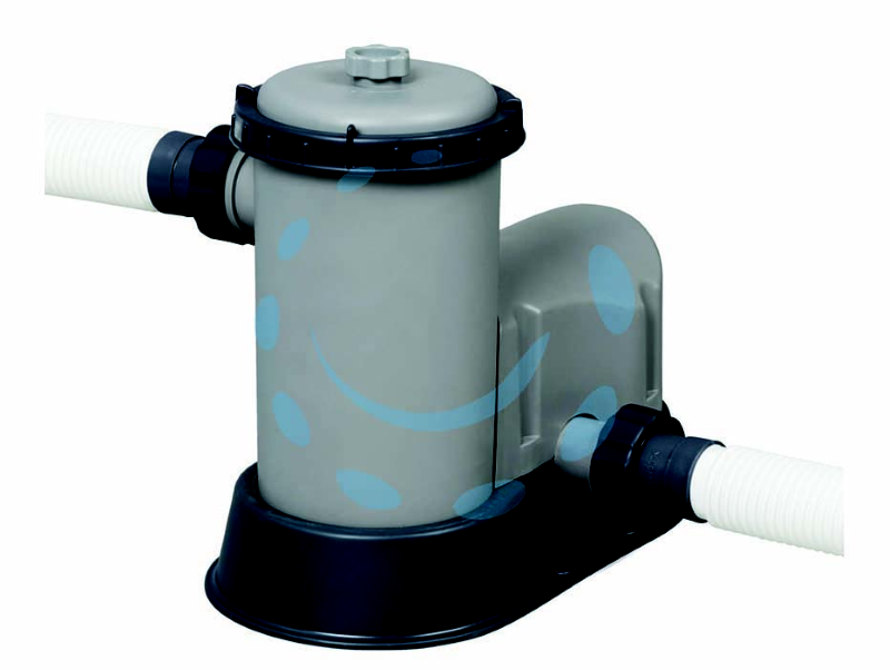 POMPA ESTERNA CON FILTRO A CARTUCCIA PORTATA 5.678 LITRI - per piscine fino a 31.700 lt. (art.58389)