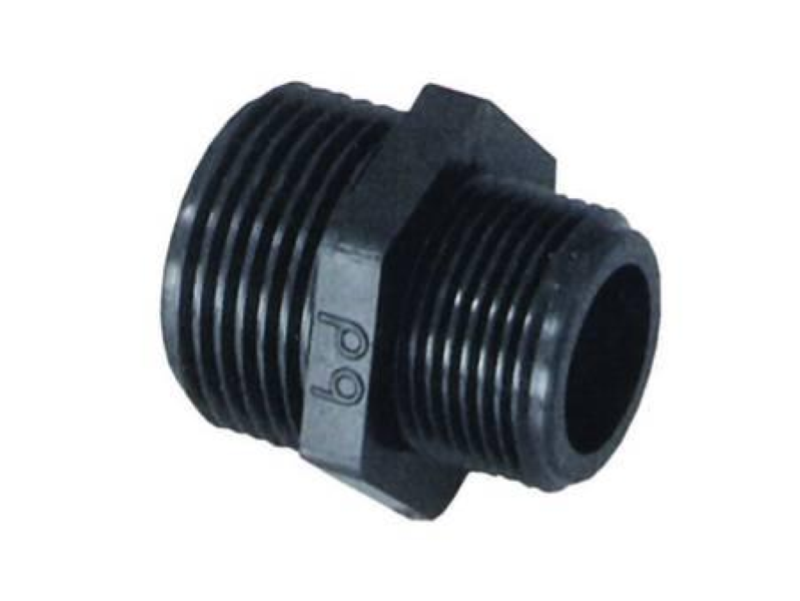 NIPPLO RIDOTTO FILETTATO MASCHIO MASCHIO IN POLIPROPILENE - 2" - 1"1/2