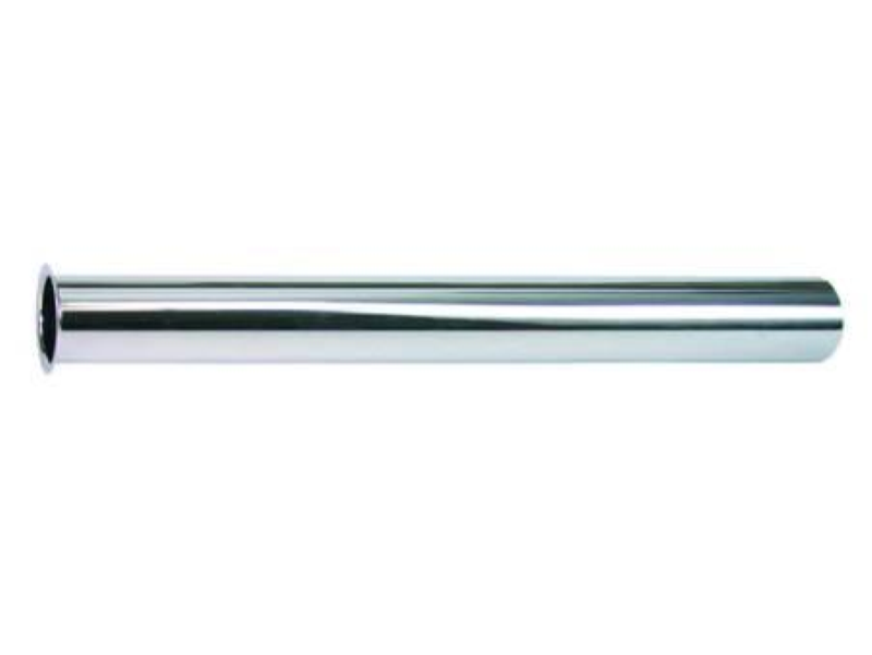CANOTTO LISCIO IN OTTONE CROMATO- ø mm.40 lunghezza cm.30