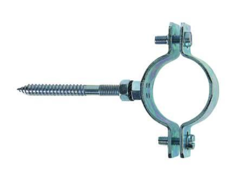 COLLARI PESANTI IN ACCIAIO ZINCATO PER TUBI "CPT" - 1"1/4 p/tubi ø mm.39/43 tassello ø mm.10