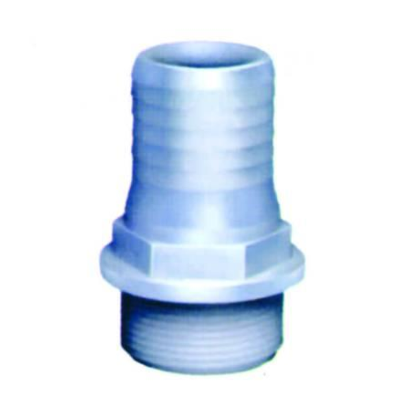 RACCORDO PER POMPE PORTAGOMMA DRITTO - M 1/2" x 16 mm