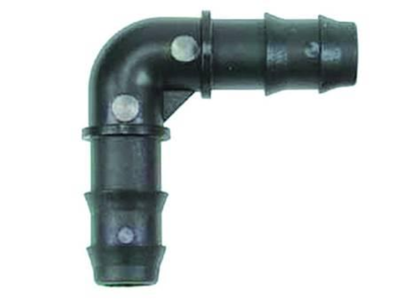 RACCORGO PORTAGOMMA GOMITO A 90° IN POLIPROPILENE - ø mm.20