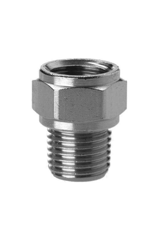 RIDUZIONE CROMATA CONICA 2520 - 1/4" M X 3/8" F