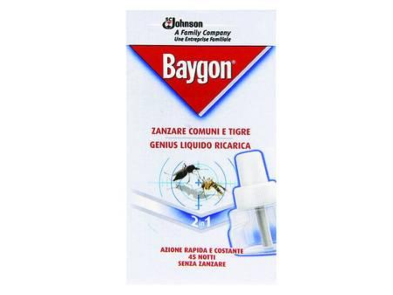 BAYGON GENIUS RICARICA LIQUIDA 45 NOTTI