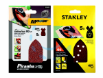 SET 5 FOGLI ABRASIVI CON VELCRO PER MOUSE - grana 60 (X31039)