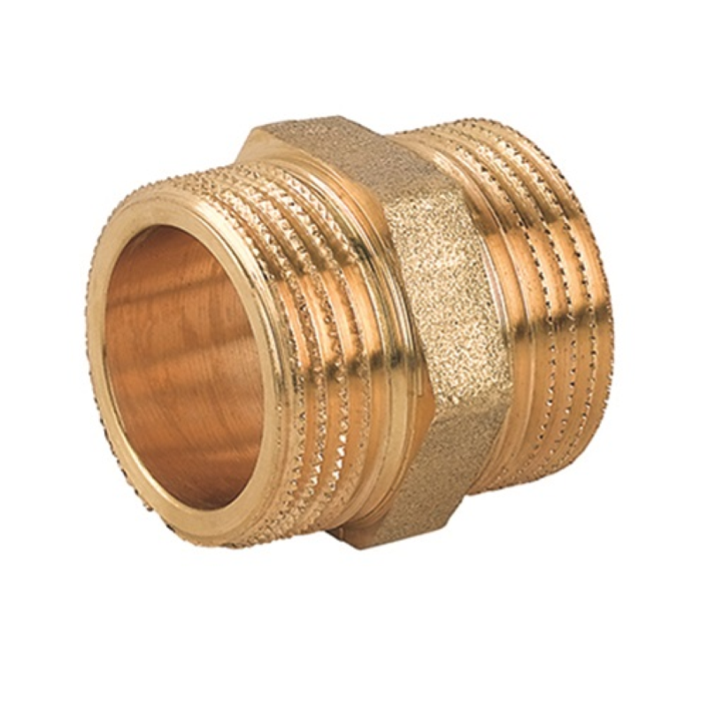 NIPLES DIRITTO MM OTTONE GIALLO 1"1/4