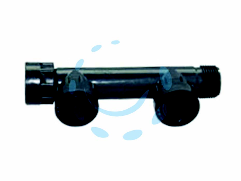 RACCORDI MANIFOLD PVC CON ORING - 2 uscite con ghiera 1"