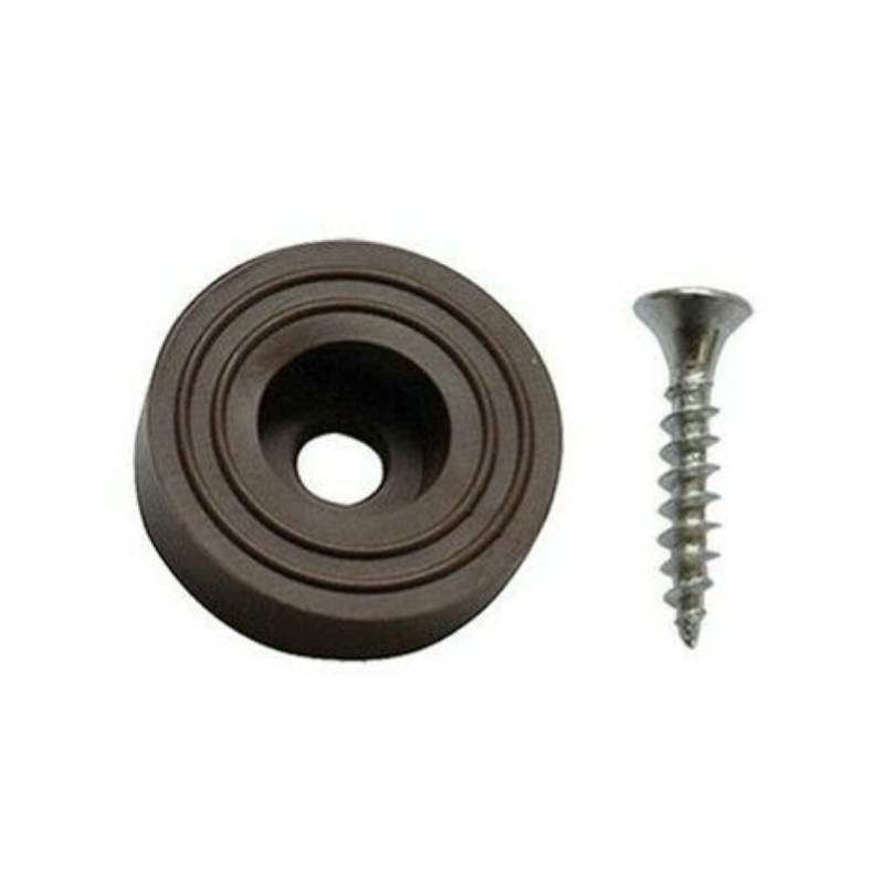 GOMMINO CON VITE NERO PZ.8 - mm.23