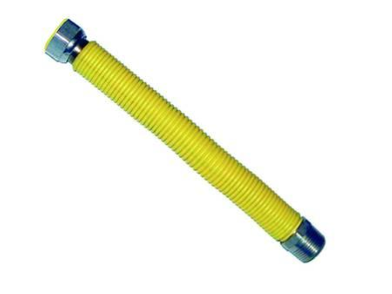 FLESSIBILE ESTENSIBILE PER GAS IN ACCIAIO INOX MF- MF 3/4" - ø DN 20 - mm.100/200