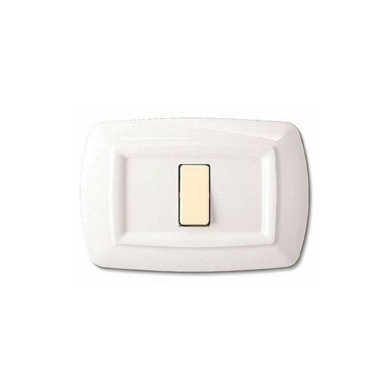PLACCA TONDO BIANCA 1P ECL2591WH