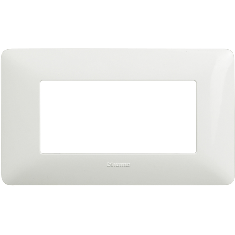 PLACCA 4 MODULI BIANCA MATIX AM4804BBN