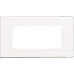PLACCA 4 MODULI IN RESINA BIANCA MAGIC - 504/4A/R