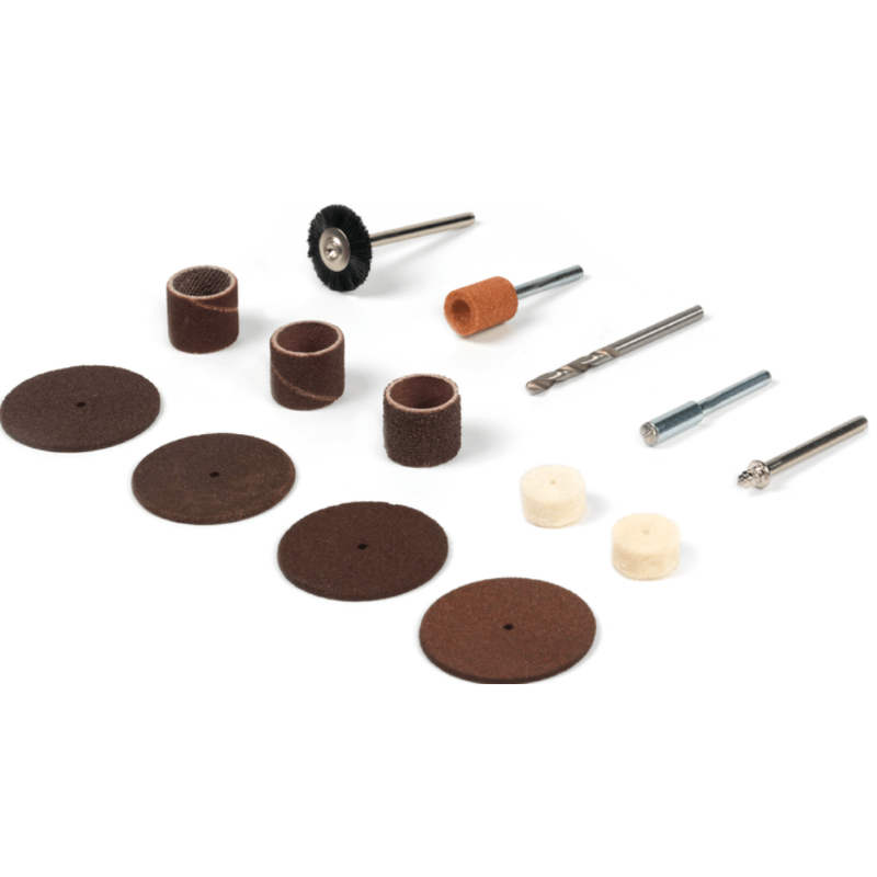 DREMEL MINIUTENSILE 130W CON 15 ACCESSORI+SET TAGLIO METALLO (3000JC)