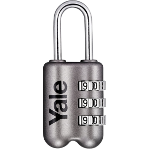 LUCCHETTO AD ARCO A COMBINAZIONE DA VIAGGIO PER VALIGE P2 - mm.23 grigio (YP2/23/128/1G)
