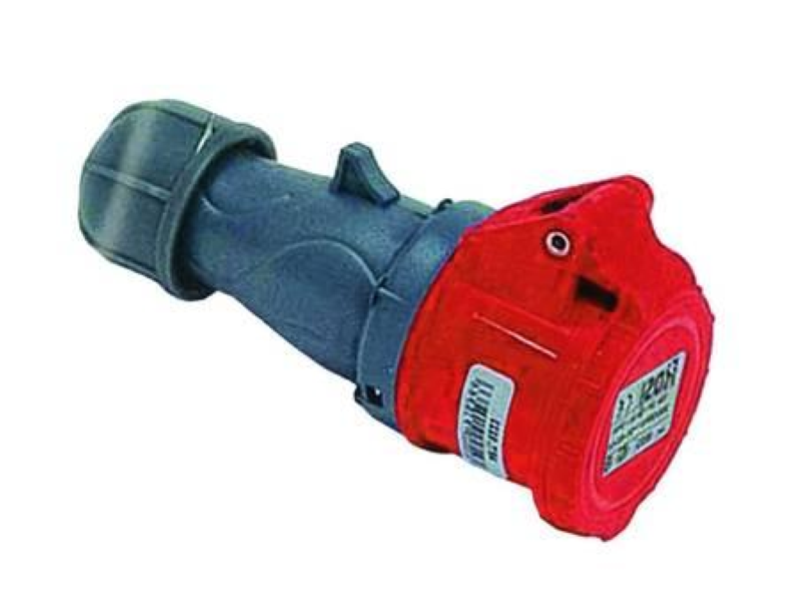 PRESA INDUSTRIALE VOLANTE ROSSO 3P+T+N CEE IP44-16A colore rosso