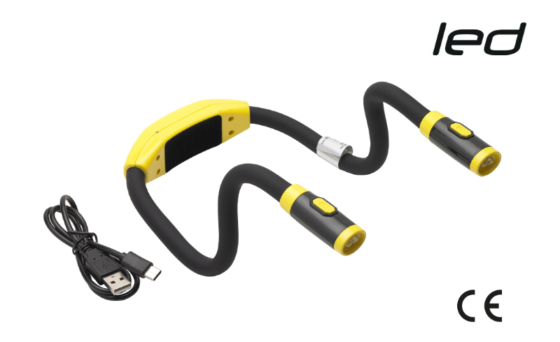 TORCIA DA COLLO MAURER LED RICARICABILE USB