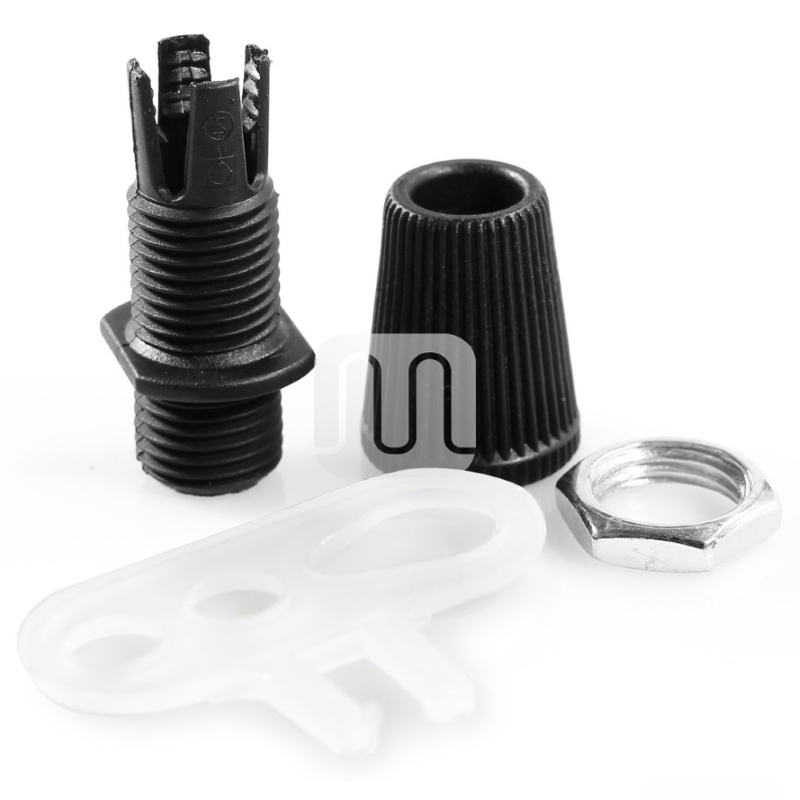 ROSONE MEZZA SFERA METALLO D.100 H.50 - 1 FORO DA MM.10 - BIANCO