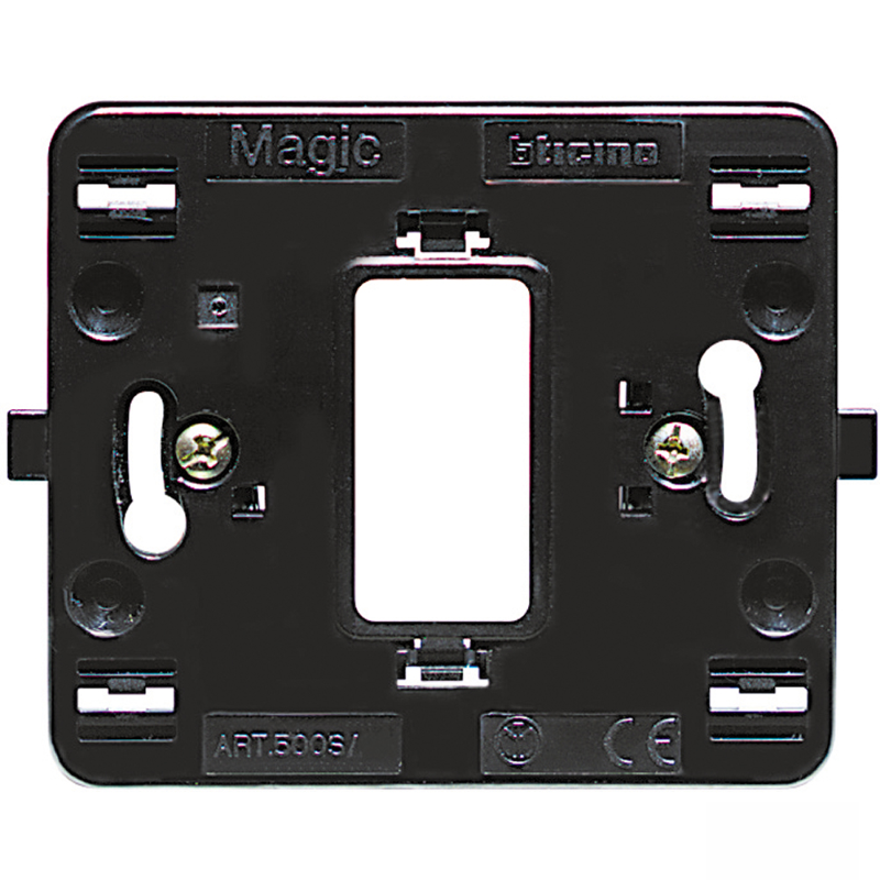 SUPPORTO PER SCATOLA TONDA 1 MODULO MAGIC 500S/1