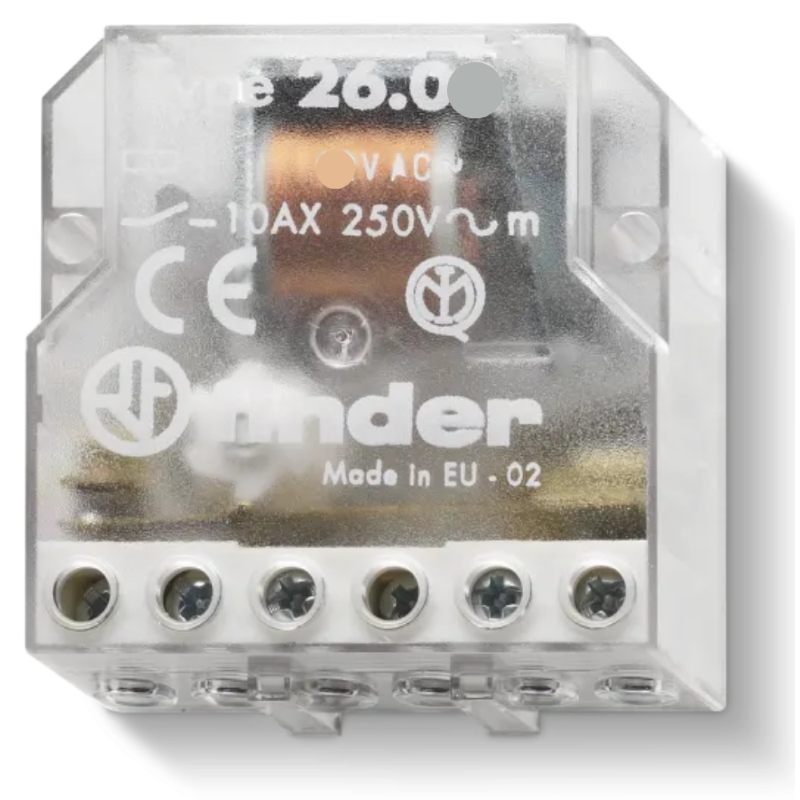 RELE AD IMPULSI (PASSO PASSO) 230V COMMUTATORE 4 SEQUENZE 2 NO - 26048230