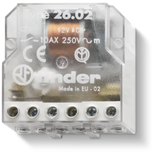 RELE AD IMPULSI (PASSO PASSO) 12V INTERRUTTORE 2 CONTATTI NO - 26028012