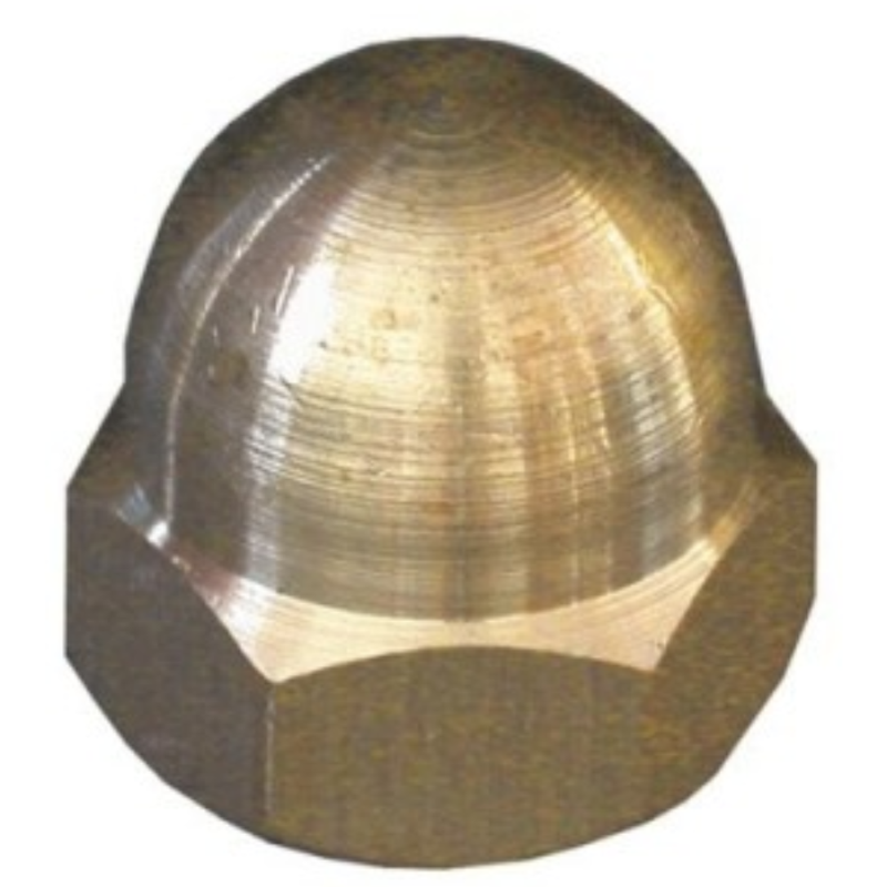 DADI CIECHI IN OTTONE GIALLO - mm.6