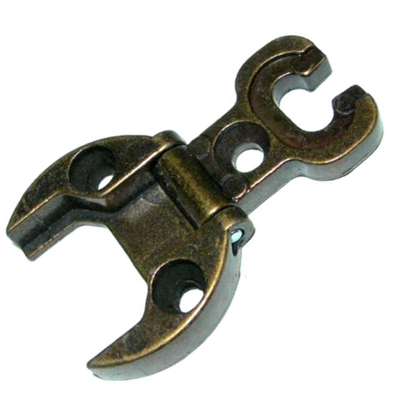 CERNIERA ZAMA INCASSO BRONZATA MG42565 - mm.24 - DIAMETRO INCASSO mm.32 
