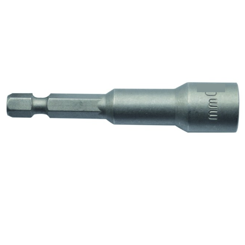 INSERTI PER AVVITATORI CHIAVI A BUSSOLA ESAGONALE MAGNETICO - L. mm.65 - mm.7