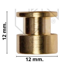 BOCCOLA PASSAFILO PER TESTINA - mm.12 X 12