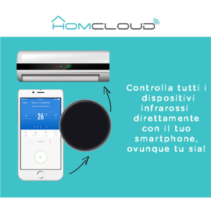 TELECOMANDO UNIVERSALE WI-FI A INFRAROSSI (IR)