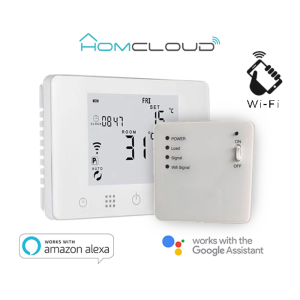CRONOTERMOSTATO DIGITALE HOMCLOUD WI-FI CON RICEVITORE RF