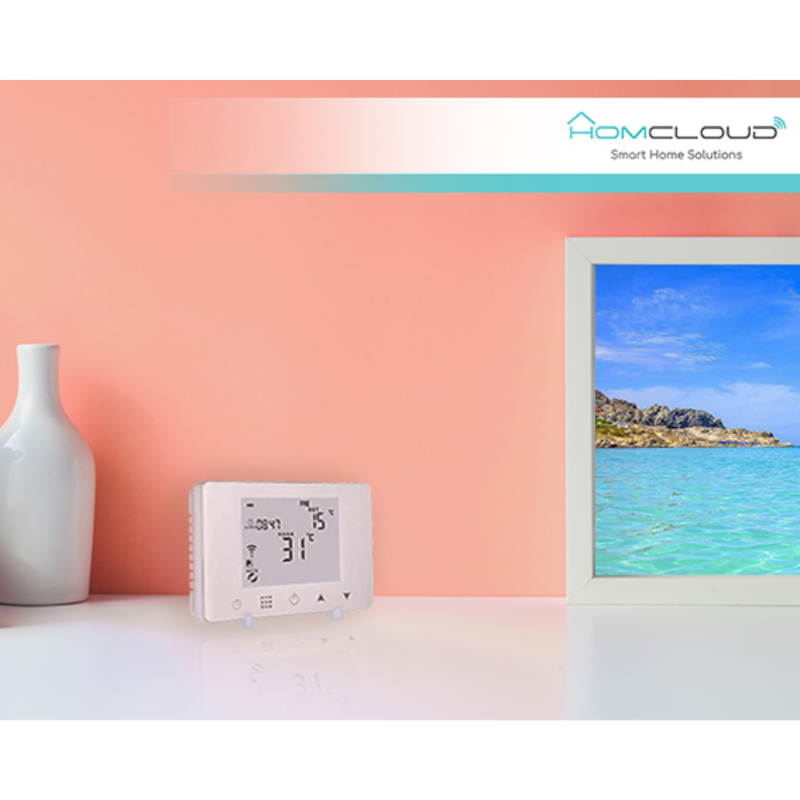 CRONOTERMOSTATO DIGITALE HOMCLOUD WI-FI CON RICEVITORE RF