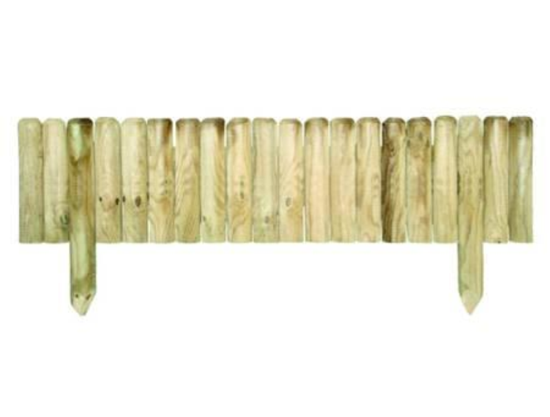 STECCATO ORIZZONTALE IN PINO IMPREGNATO- cm.100x30/45h.
