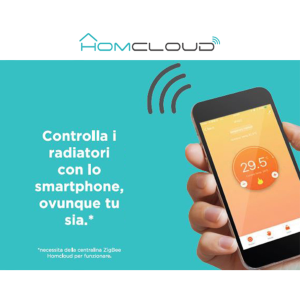 VALVOLA TERMOSTATICA PER RADIATORI SMART DIGITALE ZIGBEE
