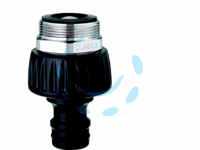 PRESA RUBINETTO CON ADATTATORE IN METALLO IN CLABER 8597