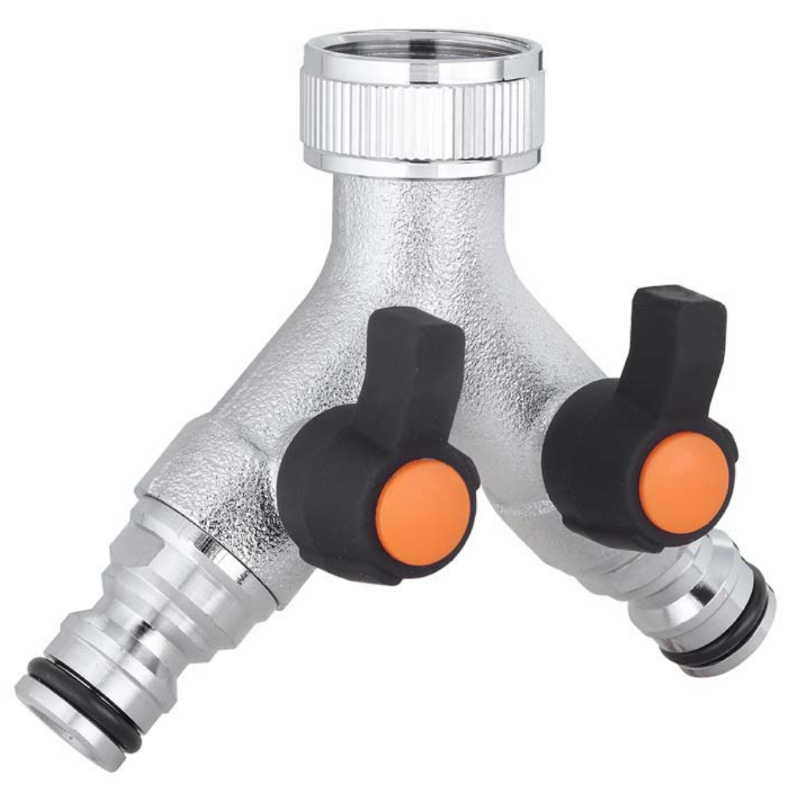PRESA A 2 VIE REGOLABILI F 3/4" METAL-JET CLABER 9602