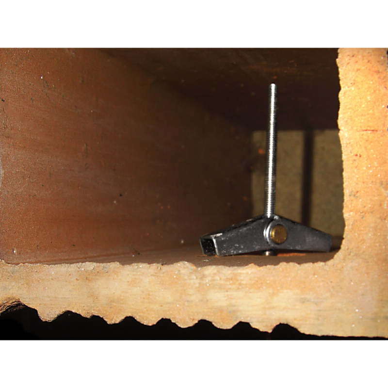 ANCORA A SOFFITTO CON VITE TGS ETAF/V 4/12