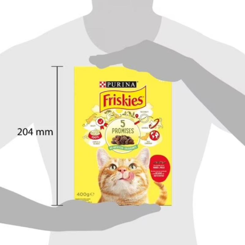 CROCCHETTE PER GATTO ADULTO FRISKIES G.400 - MANZO E POLLO