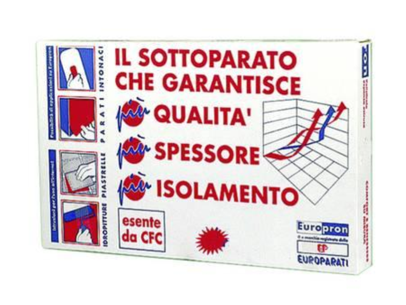 PANNELLO ISOLANTE IN POLISTIROLO ESTRUSO- lastra piegata cm.125x80 - spessore mm.4
