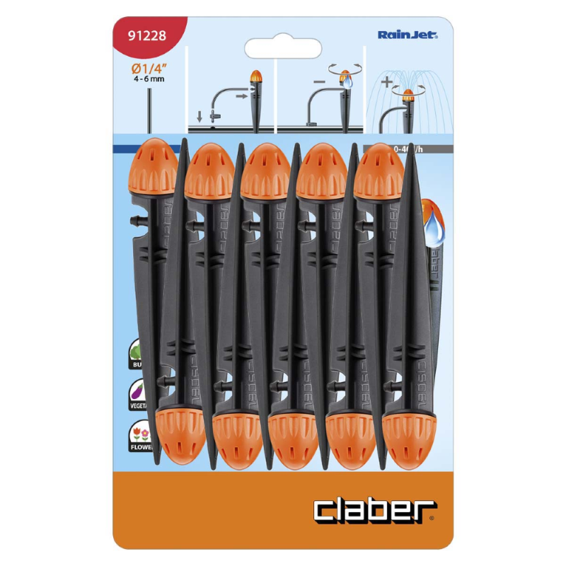 GOCCIOL.ASPERS.SU PICCH.BL.PZ.10 CLABER 91228