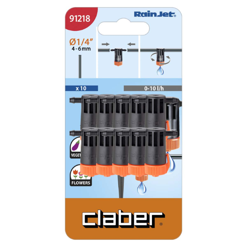 GOCCIOLATORE IN LINEA DRITTO CLABER 91218