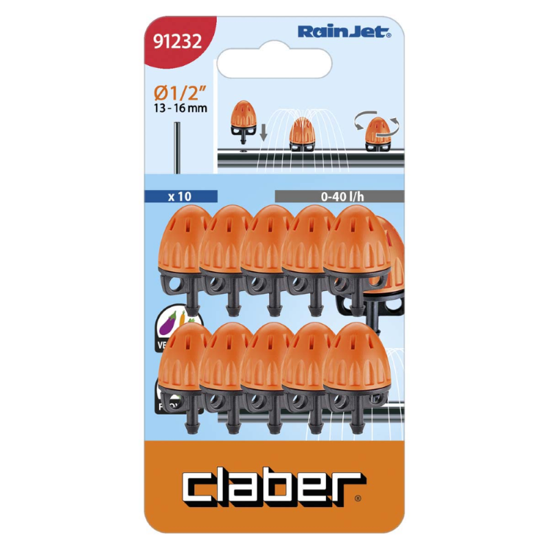 GOCCIOLATORE ASPERSORE REGOLABILE CLABER 91232